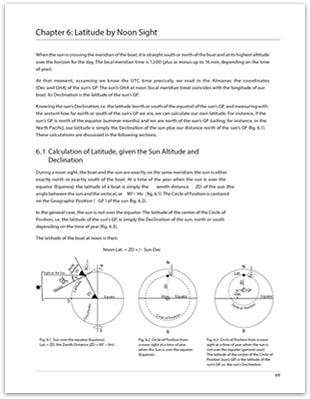 latitude by moon sight